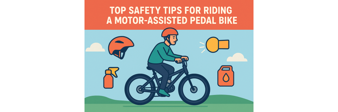 Top Safety Tips for Riding a Motor-Assisted Pedal Bike | MOTOMOTO Top Safety Tips for Riding a Motor-Assisted Pedal Bike | MOTOMOTO